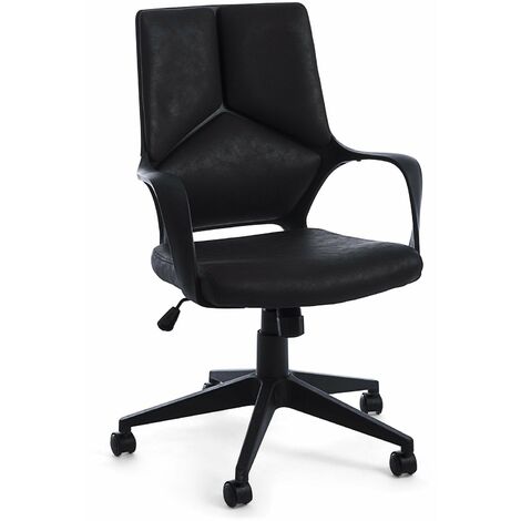 Ergonomischer Präsidenten-Bürostuhl "Damon" mit Armlehnen -Niedrige Rückenlehne (1/5)