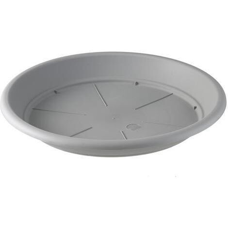 TeraPlast™ Untersetzer AURA rund Ash anthrazit 20 cm - Kunststoff