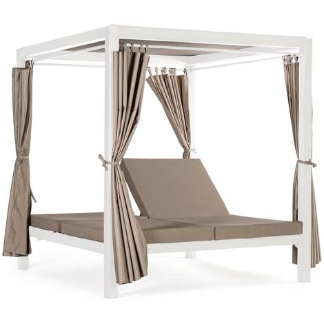 "Daybed Dream" InselSonnenliege für Garten und Schwimmbad, liegender