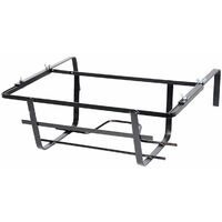 Verstellbarer rechteckiger Pflanzkasten "Tulipano" aus Schmiedeeisen "Made in Italy -60 Cm