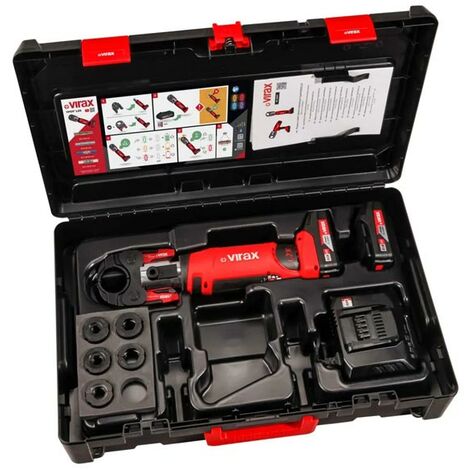 Sertisseuse Viper L2X + coffret inserts TH 16-20-26-32 Virax
