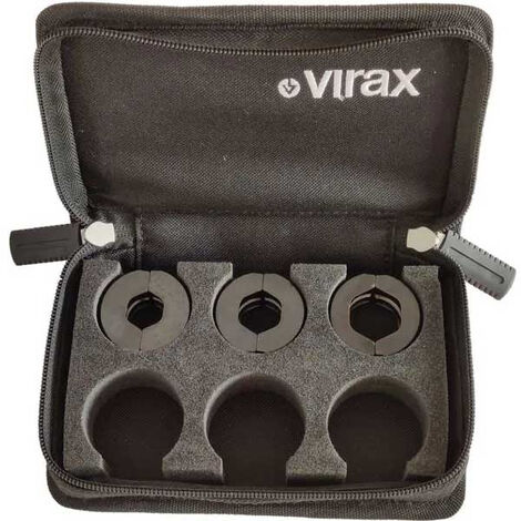 Virax – Malette insert R 1/4-3/8-1/2-5/8 – Acier haute résistance 33 HRC – Précision de sertissage pour cuivre frigorifique (1/3)