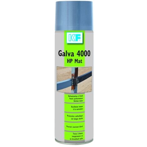 Protection/anticorrosion galva Mat - KF SICERON - Aérosol - 500ml - 9347