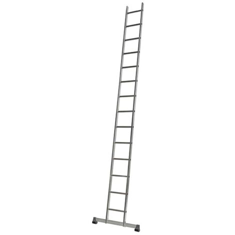Centaure – Échelle simple 4m05 – Aluminium léger – Charge maximale 150 kg – Barreaux antidérapants 28 x 25,5 mm – Norme EN 131