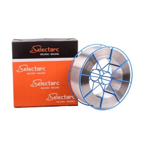 Fil MIG Inox 16S (ER 316LSI) 0.8mm Bobine Plastique 5Kg Selectarc