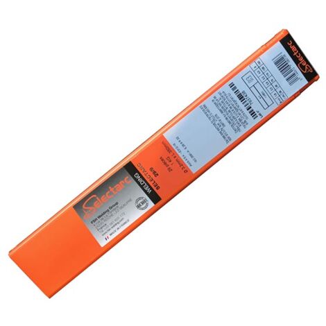 Selectarc – Baguette de soudure inox 316L 3,2mm x 350mm – Lot de 28 électrodes – Résistance à la corrosion en milieu marin – Soudage aciers inoxydables