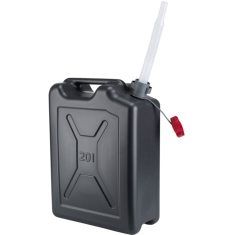 Pressol – Jerrycan militaire carburant 20 litres – Polyéthylène haute densité – Bec verseur flexible – Homologué ONU – 21127