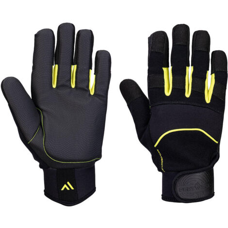 Gant Anti-vibration - L - Noir - Portwest