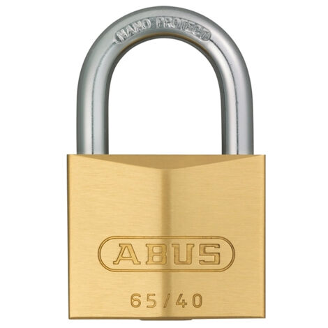 Cadenas 65 laiton 40mm s'entrouvrant N.401 Abus