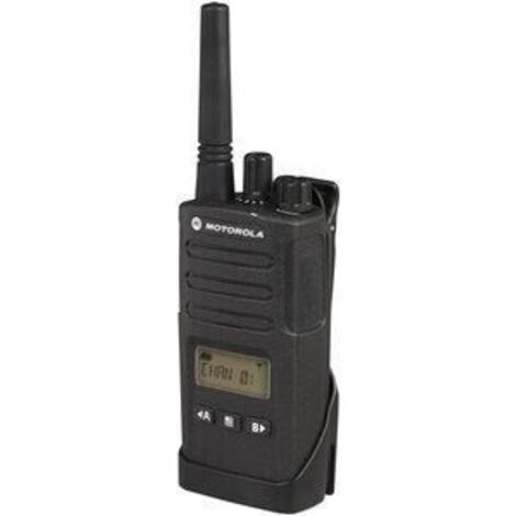 Talkie-walkie Motorola XT460 188220 – Portée 10 km – 16 canaux – Autonomie 20h – IP55 pour environnements difficiles – Motorola Solutions - V741161