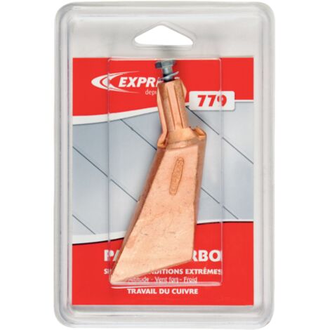 Guilbert Express – Panne turbo cuivre 99,9 % pour fer de couvreur 779 – Conçue pour ensembles panne+lance – Usage professionnel – Réparation rapide