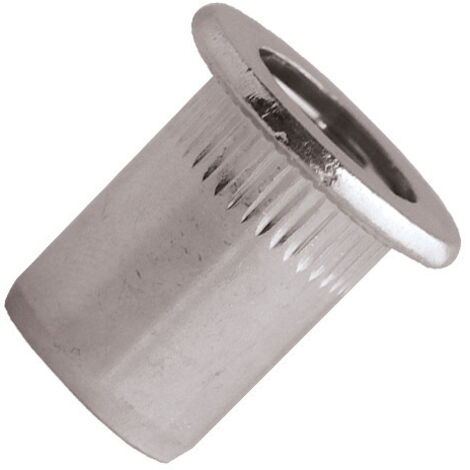Ecrou A Sertir Inox A2 Tete Plate M 4 X 10 - Sbox De 200