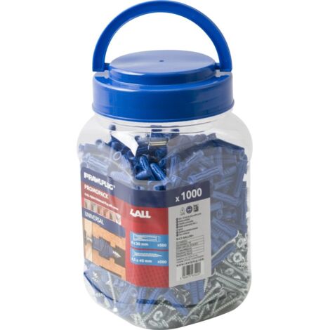 Cheville Multifonction 4All D6 Bidon 1000 Rawl (1/5)