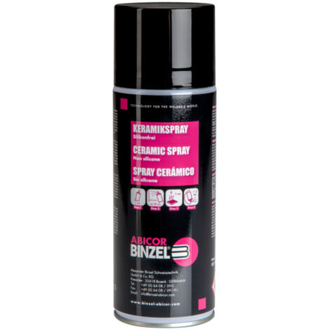 Spray anti-adhérent céramique pour soudage - BINZEL - 192.0228