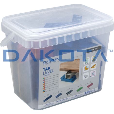 Dakota – Kit de cales pour terrasses – Plot en plastique durable 10x10cm – Hauteur réglable 1 à 5cm – Lot de 20 pour installation facile