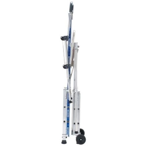 Tubesca Comabi – Plate-forme échafaudage télescopique 3/4 marches – Hauteur du plancher 1,20m – Charge maximale 150kg – 2272250