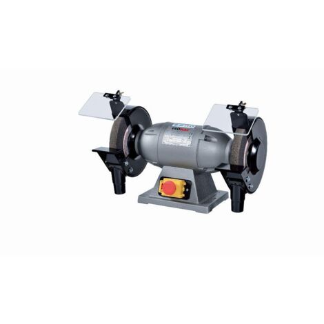 Promac – Touret à meuler 200mm 0.45kW 230V – Moteur sur roulements – Sorties d'aspiration Ø 36mm et 100mm – 324F