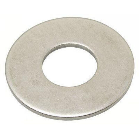 Rondelle plate large L D6x18x1.2 acier zingué boite de 200 viswood (1/2)
