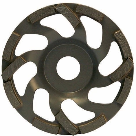 Plateau diamant ponçage béton PNZ D125x22,2 Diam Industrie