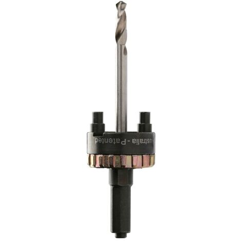 Adaptateur Quick Lock hexa 11mm pour scie cloche 14-210 mm Diager (1/2)
