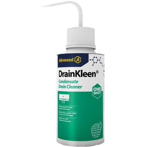 Nettoyant drain à condensat – Déboucheur chimique puissant – Pour tuyaux d'évacuation de climatisation – Bouteille 250ml – Salina