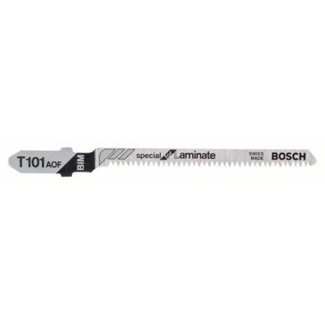 Lame de scie sauteuse T 101 AOF special for laminate - BOSCH - 2608636432 (1/4)