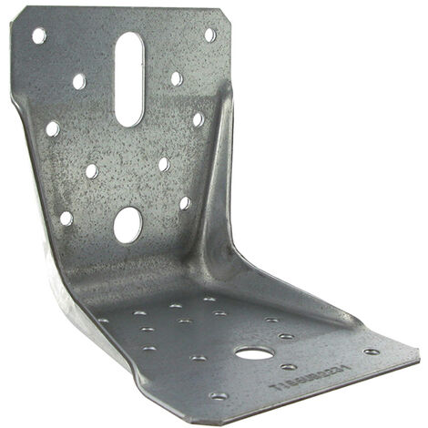 Simpson Strong Tie – Equerre de fixation renforcée 90x100x100 mm – Acier galvanisé S250GD + Z275 – Haute rigidité pour bois et béton