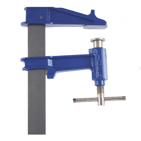 Piher – Serre-joint à pompe 1000mm – Puissance de serrage 900kg – Tête en fonte nodulaire – Tige en acier laminé haute résistance