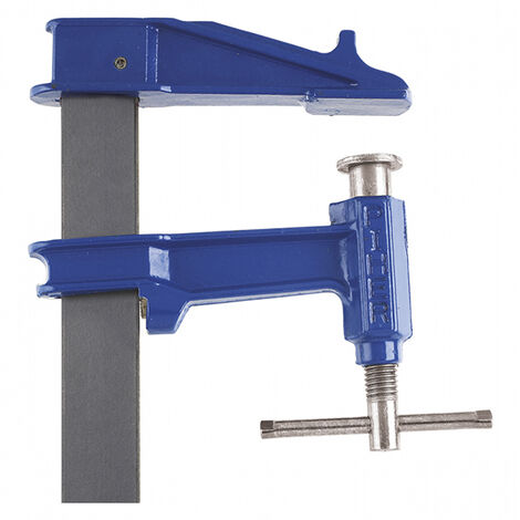 Piher – Serre-joint à pompe 800x150mm – Capacité de serrage 1000 kg – Acier laminé haute résistance – Frein anti-glissant sur tête mobile