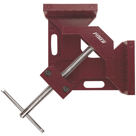 Piher – Presse d'angle pour bois – Capacité de serrage 3,5 cm – Fonte zamak – Outil de menuiserie pour assemblage précis