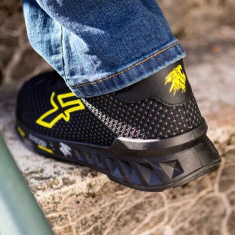 Chaussures de sécurité basses MATT ESD S3 CI SRC - Noir/Jaune 42