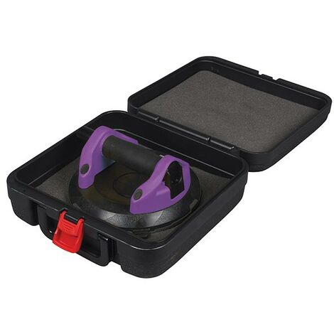 Sidamo – Ventouse à pompe Pro Grip 200mm – Charge maximale 120kg – Adhésion rapide sur surfaces lisses et rugueuses – Levier de décompression