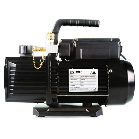 Pompe à vide climatisation CC-141 – Bi-tension – Débit max 50L/min – Conception anti-étincelles – Vidange d'huile facile d'accès – Javac