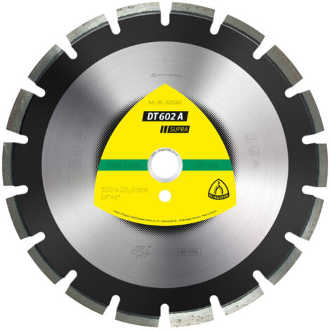 Disque diamant asphalte 350x25.4 DT602A Klingspor (1/3)