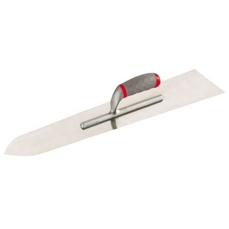 L'Outil Parfait – Platoir flamand chapiste inox 600mm – Lame inox trempé – Monture aluminium allégé – Manche ergonomique composite