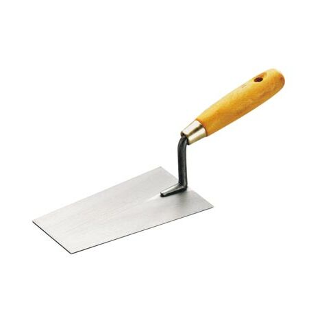Truelle italienne éco manche bois carré 20cm L'outil Parfait