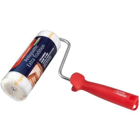 L'Outil Parfait – Rouleau peinture 180mm – Polyamide tissé – Épaisseur 12mm – Montage cousu – Conception anti-projection pour finition professionnelle