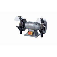 Promac – Touret à meuler 0,45 kW 230V 324F – Vitesse 2850 tr/min – Meule 200x25mm pour métal et bois dur – Interrupteur anti-redémarrage