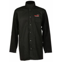 Veste de soudage coton et manches en croûte de cuir, taille 2XL, LINCOLN