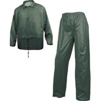 Ensemble de pluie PVC EN400 vert Taille XL Delta plus
