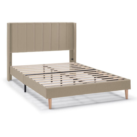 Giroletto imbottito Noelia 30 cm, 150x190 cm, Beige (1/5)