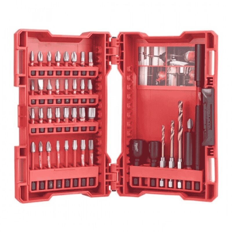 Milwaukee 4932430908 Shockwave 40 Piece Drill Screwdriver Impact Bit Set