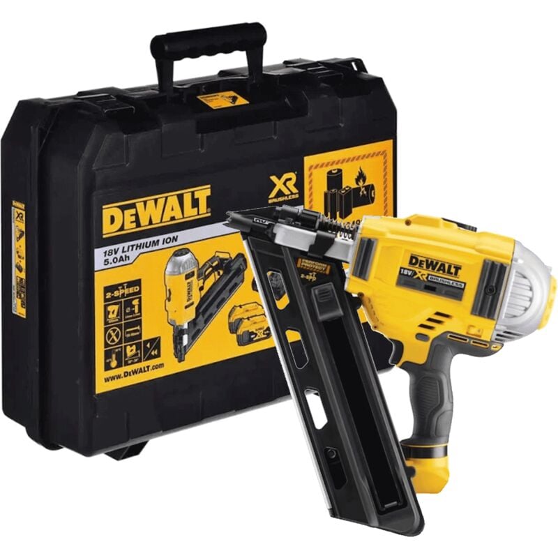 concrete nailer dewalt gasless nail gun