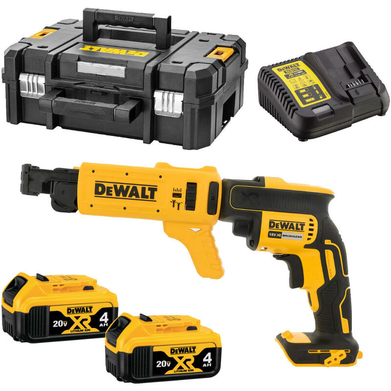 DeWALT DCF620M2K 18v XR Li Ion Brushless Collated Drywall Screwgun