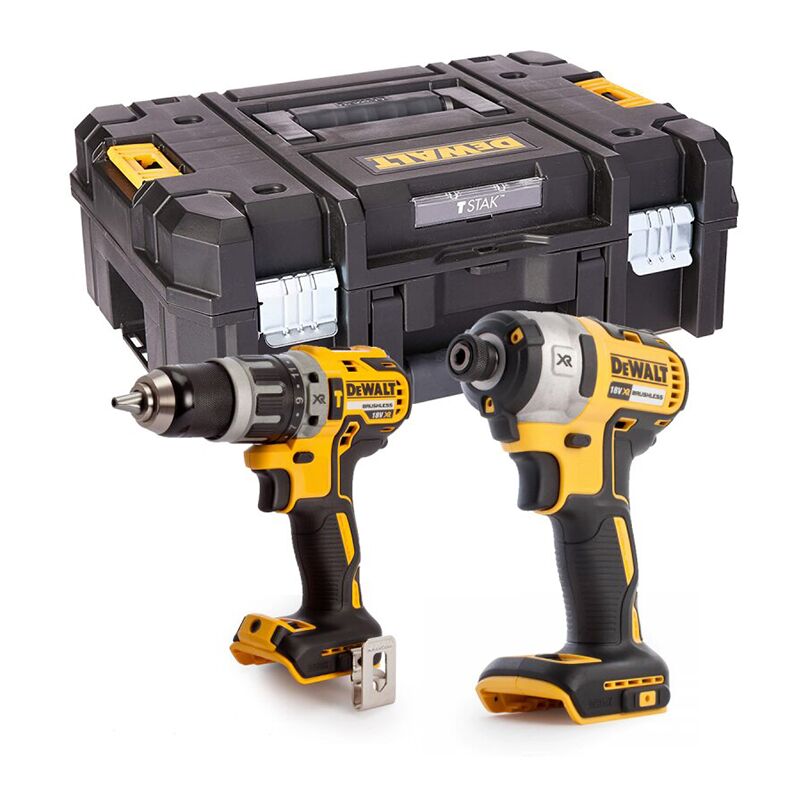 DEWALT DCK266NT Brushless Twin Kit Impact And Combi Drill
