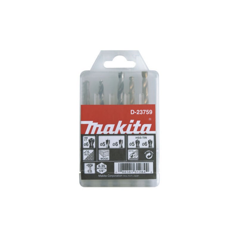 Makita D23759 Piece Hexagonal Drill Bit Set