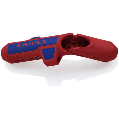 KNIPEX 1620165SB Cable Stripper, 8 to 28mm, 9 In