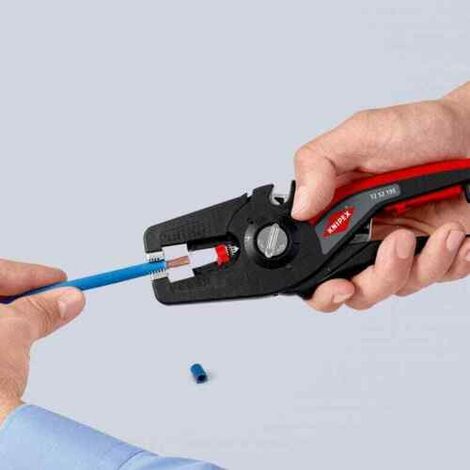 12 52 195 SB KNIPEX PreciStrip16® Automatic Wire Stripper 1252195 Stripping Pliers | Malaysia