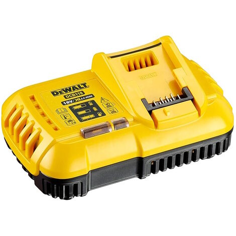 Dewalt Flexvolt DCB118 18/54v XR Flexvolt Fast Charger 110V Yellow Plug