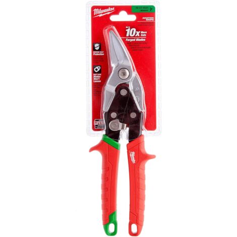 Milwaukee 48224520 Right Cut 10inch / 260mm Metal Snips